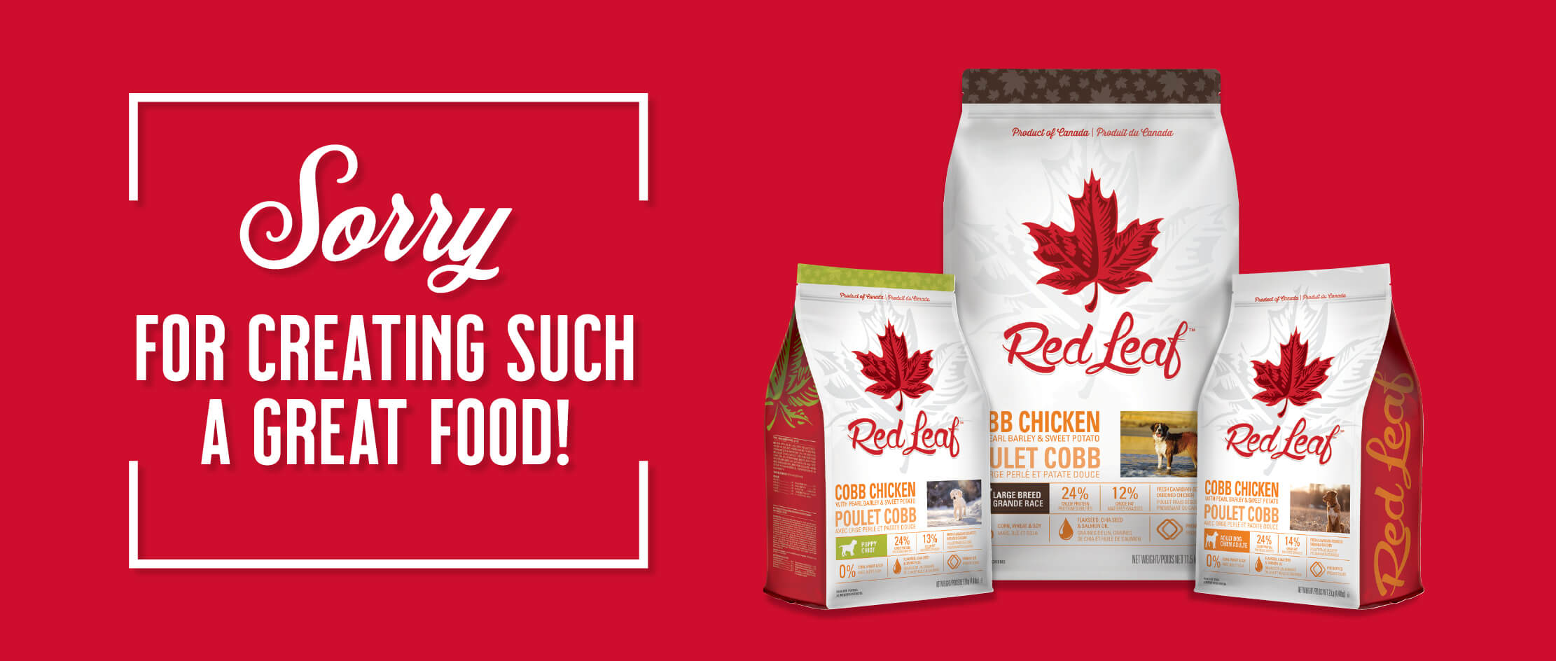 Red Leaf Canadian Pet food