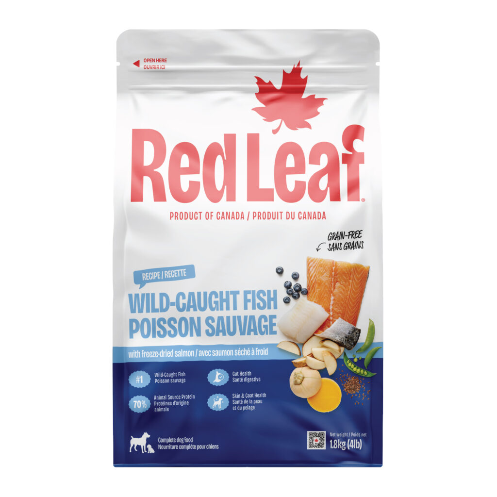 Croquettes pour chiens Red Leaf – Poisson sauvage