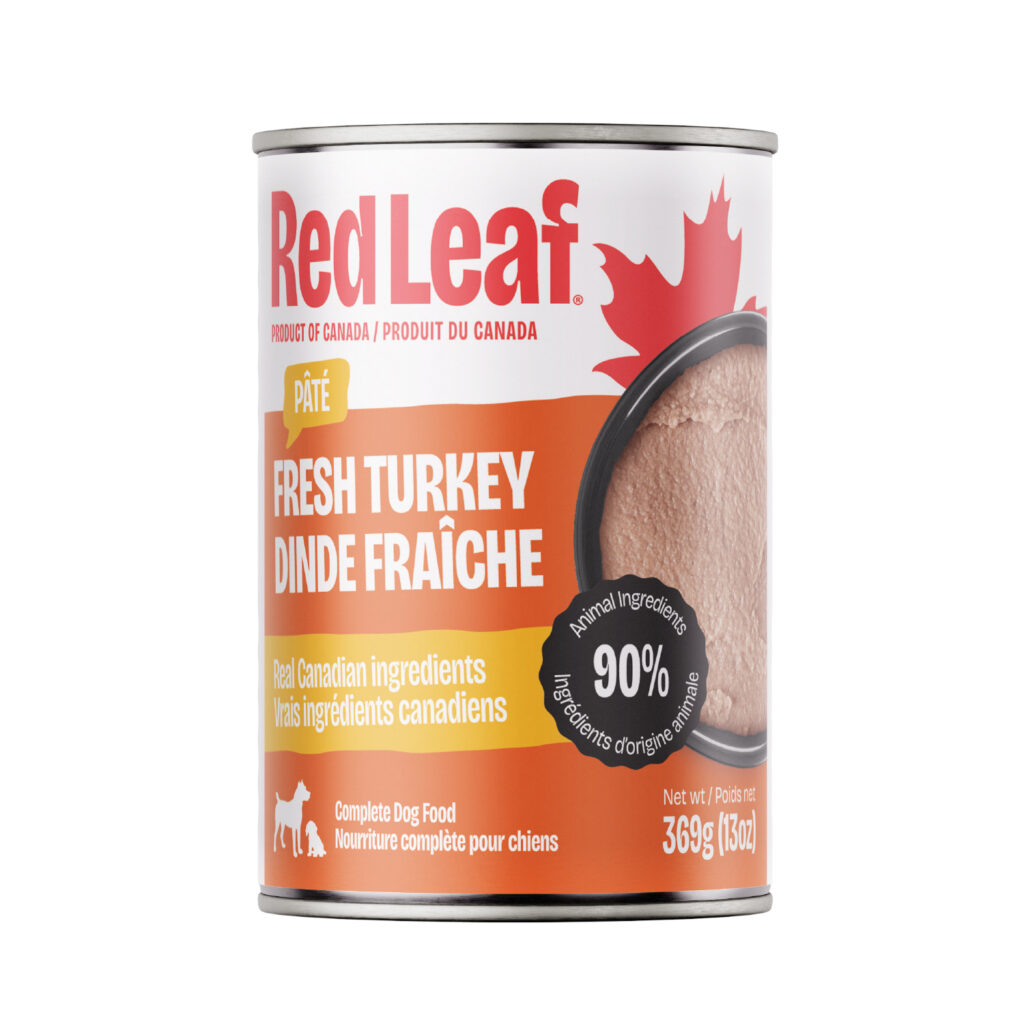 Red Leaf Pâté Wet Dog Food – Fresh Turkey