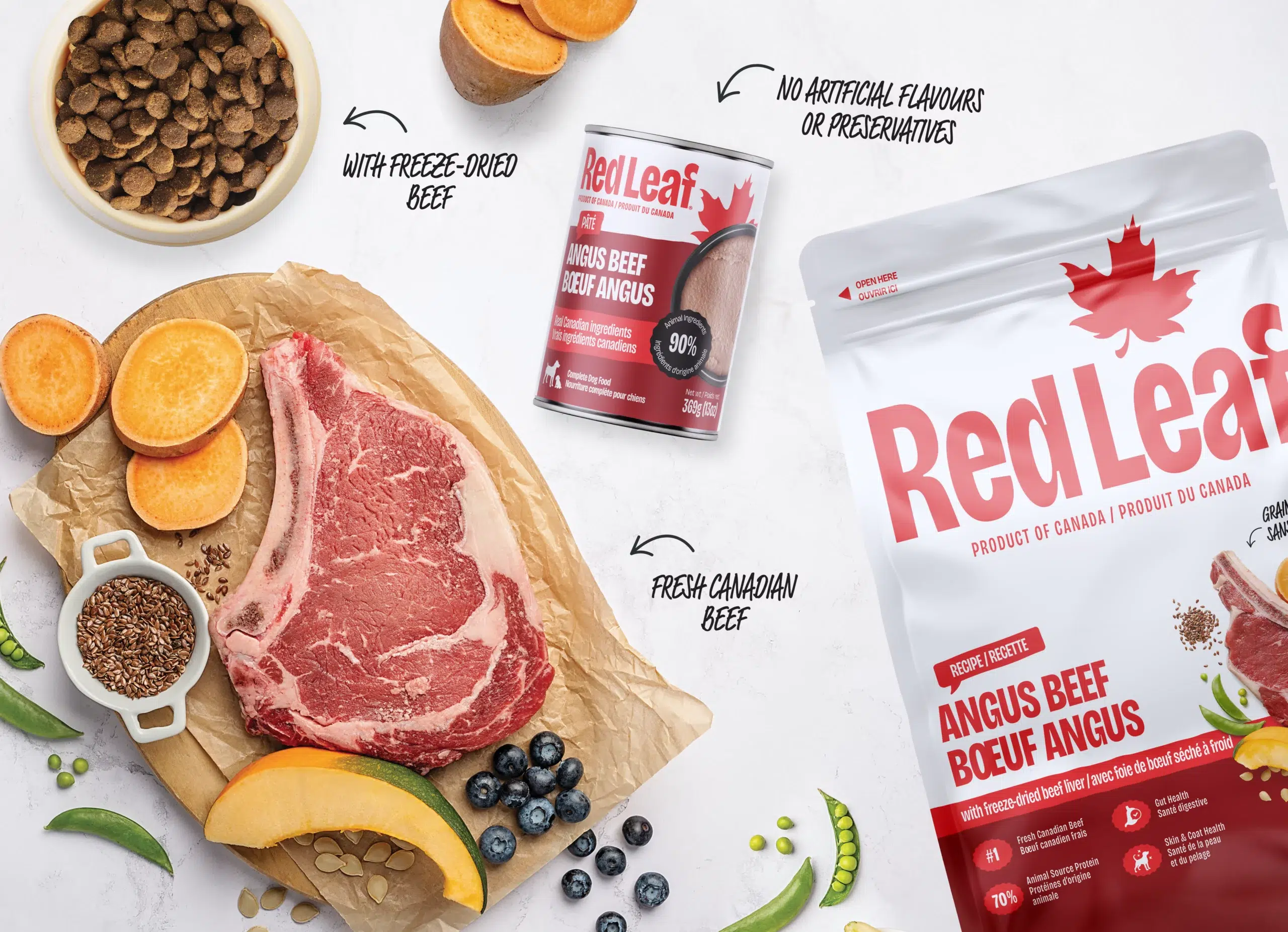 Angus Beef ingredient composition